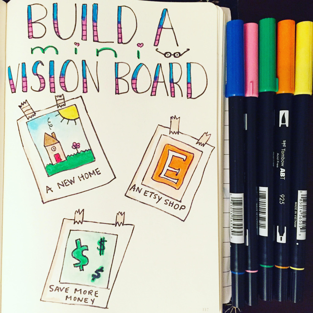 mini vision board