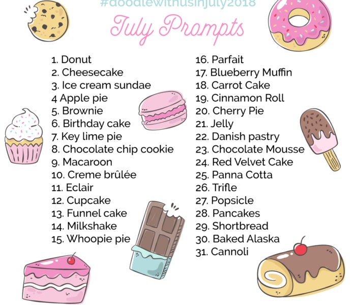 Instagram Challenge: #doodlewithusinjuly2018