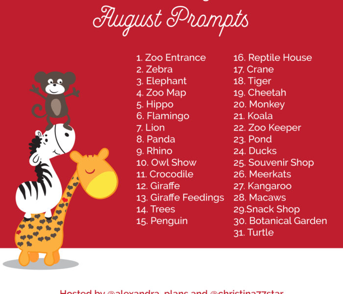 Instagram Challenge: #doodlewithusinaugust2018